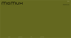 Desktop Screenshot of memux.com